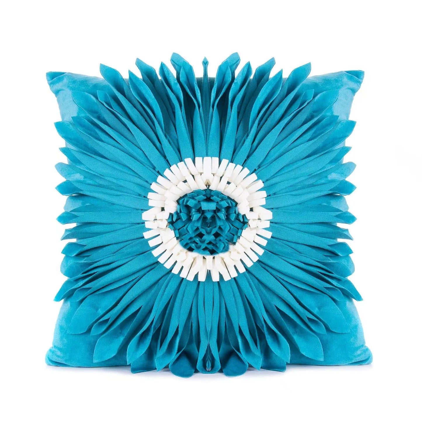 DecorBites™ Boho Geometric Tufted Tassel Cushion Cover 30x50/45x45cm