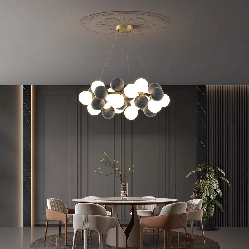 DecorBites™ LED Pendant Chandeliers for Modern Home Decor, Indoor Living Room Dining Room Lighting
