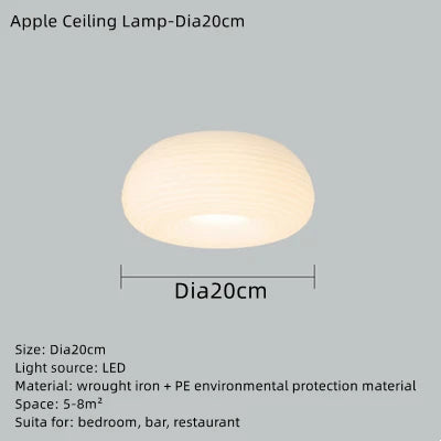 DecorBites™ Apple Shape LED Ceiling Chandelier for Bedroom, Kitchen & Dining Room