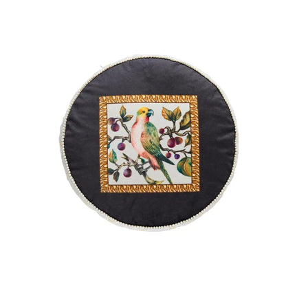 DecorBites™ Jungle Vibes Tablecloth: Tiger Plants & Pagoda Print for Kitchen Garden