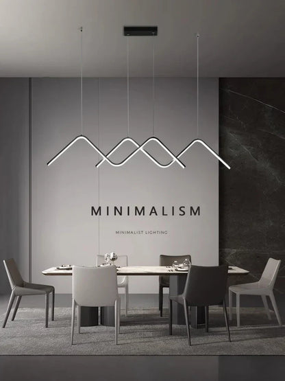 DecorBites™ Geometric LED Pendant Lights Modern Minimalist Chandelier Lighting