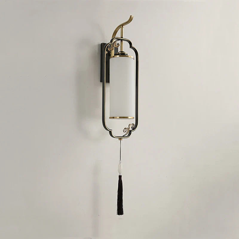 DecorBites™ All Copper Wall Lamp Glass Lamp - Living Room Bedroom Restaurant Bedside Light