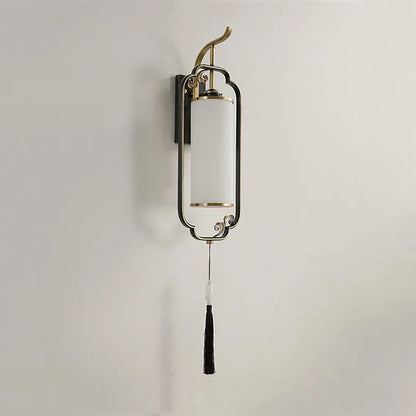 DecorBites™ All Copper Wall Lamp Glass Lamp - Living Room Bedroom Restaurant Bedside Light