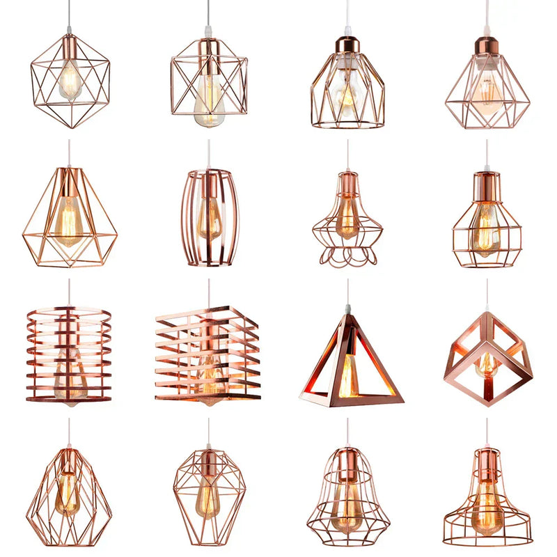 ™ Industrial Retro Loft LED Pendant Light for Home Living Room Kitchen