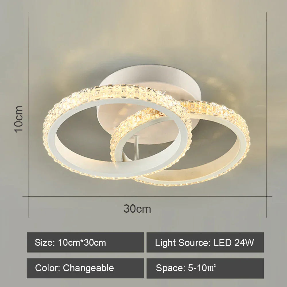 DecorBites™ LED Ceiling Light for Modern Living Room Bedroom Lighting