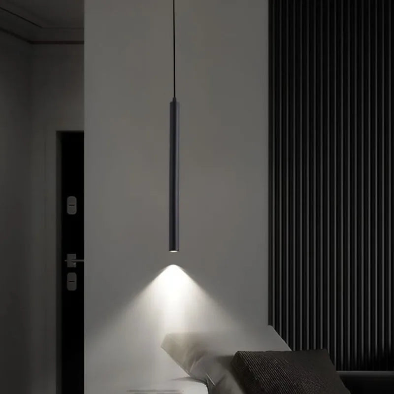 DecorBites™ Black LED Pendant Lights 30/40/50/60cm for Dining Room, Bedroom, Kitchen