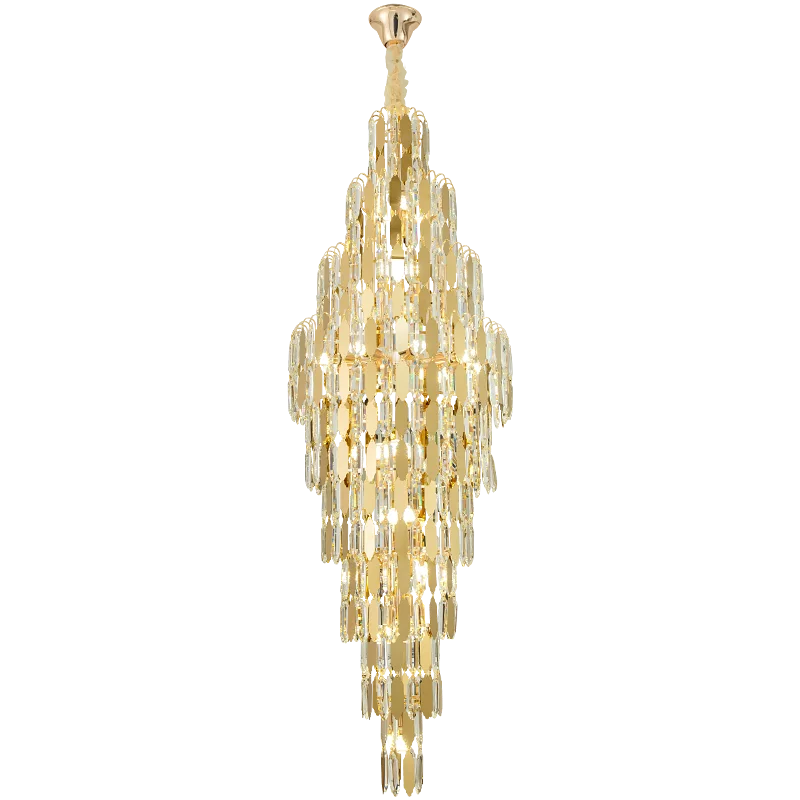 DecorBites™ Crystal Chandelier for Modern European Style Living Rooms