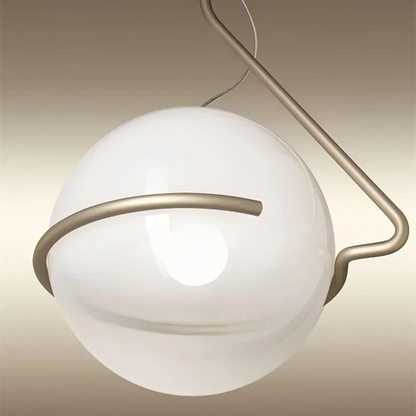 DecorBites™ Glass Globe Pendant Lamp for Bedroom Living Room Kitchen Island