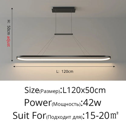 DecorBites™ LED Chandelier Pendant Light for Kitchen Bedroom Dining Living Room