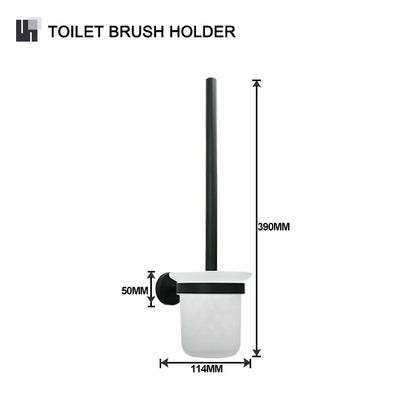 DecorBites™ Bathroom Hardware Set: Towel Rack, Toilet Brush, Paper Holder, Soap Dispenser, Towel Bar, Hook