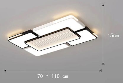 ™ Kids Bedroom Bladeless Ceiling Fan with Remote Control and Light