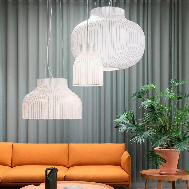 DecorBites™ LED Chandelier: Modern Pendant Light for Living Dining Kitchen Bedroom