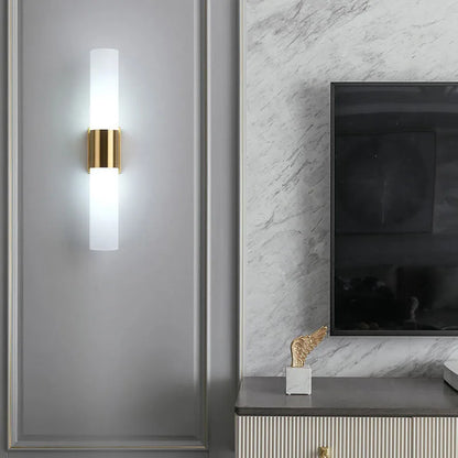 DecorBites™ Acrylic Cylinder Wall Lamp for Bedroom, Living Room, Study - LED Lighting