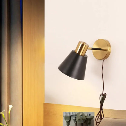 DecorBites™ Black Iron LED Wall Sconce Modern Vanity Light Bar Bedroom Stair Hallway