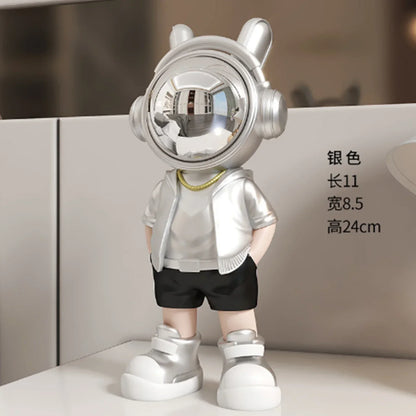 DecorBites™ Astronaut Resin Sculpture for Home & Office Decor