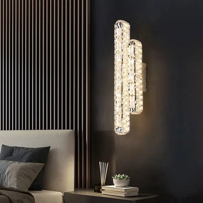 DecorBites™ Crystal Ceiling Chandelier Light - Modern Luxury Dimmable LED Luminaire