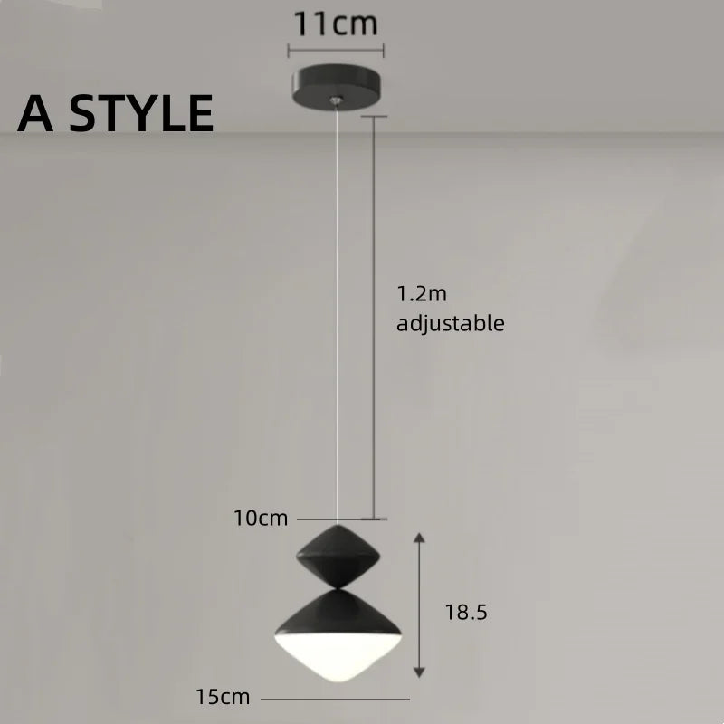 DecorBites™ LED Pendant Lights Modern Minimalist Bedroom Living Room Indoor Lighting