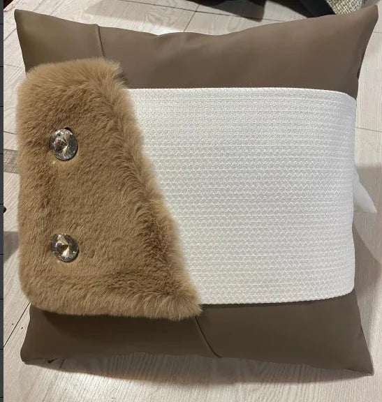 DecorBites™ Italian Luxury Pillowcase: Elegant Home & Hotel Designer Cushion Cover