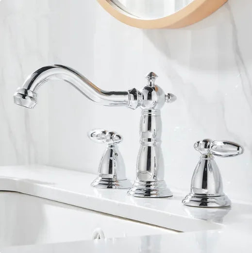 DecorBites™ Bathroom Set: Cream White Shelf, Towel Rack, Paper Holder, Brush Holder & Hardware