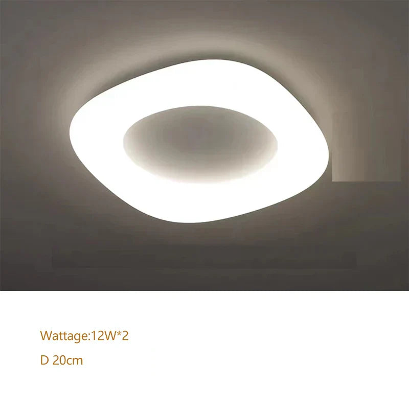 DecorBites™ Cloud LED Pendant Light for Home Office Decor - Creative Circular Hanging Lamp