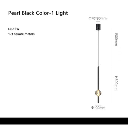 DecorBites™ Cube Crystal Pendant Lamps for Bedroom and Living Room Décor