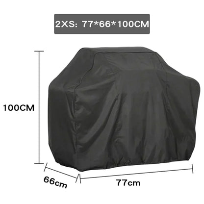 DecorBites™ BBQ Grill Cover: Outdoor Waterproof Protector for Gas Charcoal Electric Barbecues