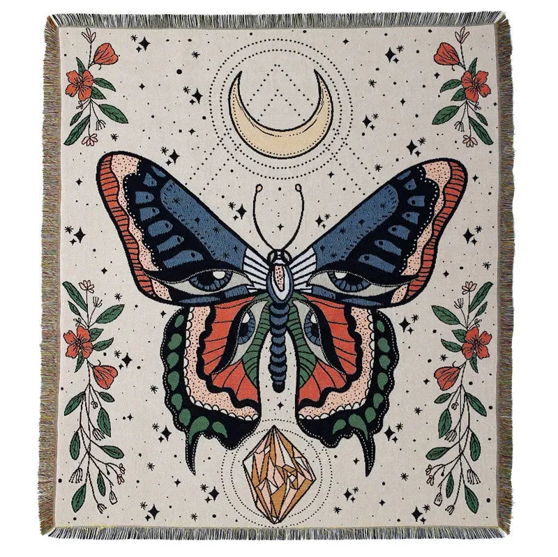 DecorBites™ Bohemian Camping Blanket - Multi-Functional Outdoor Essential