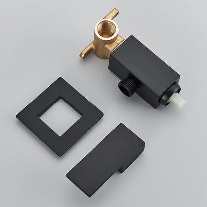 DecorBites™ Black Bidet Faucet Wall Mount Shower Tap Toilet Sprayer Mixer