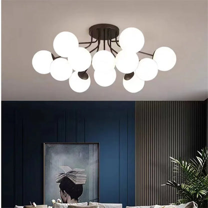 DecorBites™ Bubble Glass LED Ceiling Light for Living Room Bedroom Kitchen Dining