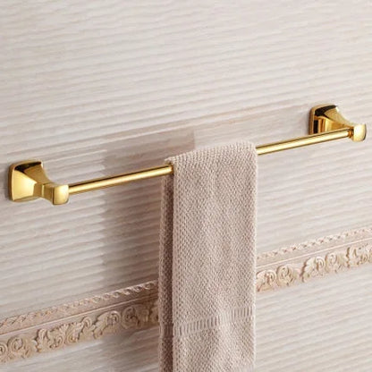 ™ Gold Bathroom Hardware Set for Towels, Paper, Brushes, and More