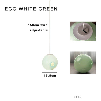 DecorBites™ Glass Ball Pendant Light: Modern Handmade Boho Sputnik Fixture for Living Room & Dining Room