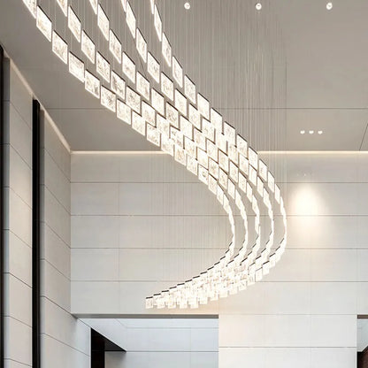 DecorBites™ Acrylic Chandelier Lights Modern Minimalism Design Customized Home Lighting