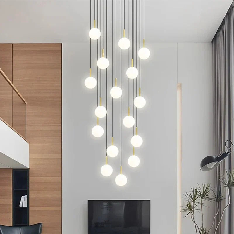 DecorBites™ LED Ceiling Lamp Chandelier: Modern Decorative Lighting for Bedroom and Dining Room