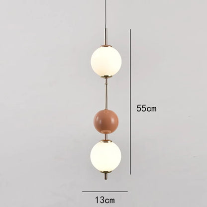 DecorBites™ Glass Ball LED Pendant Light for Living Dining Bedroom