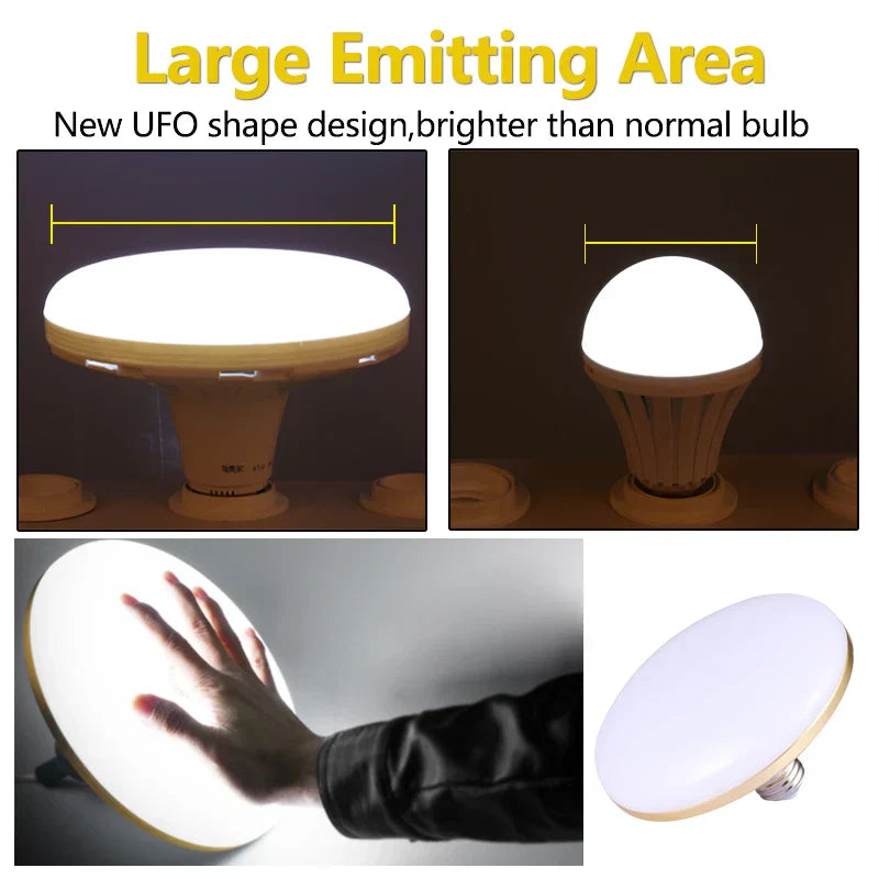 DecorBites™ LED Ceiling Lamp E27 Indoor Lighting Super Bright Living Room Bulb