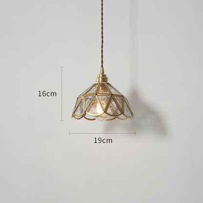 DecorBites™ Glass Copper LED Pendant Lights: Modern Nordic Lighting for Home, Dining, & Restaurant