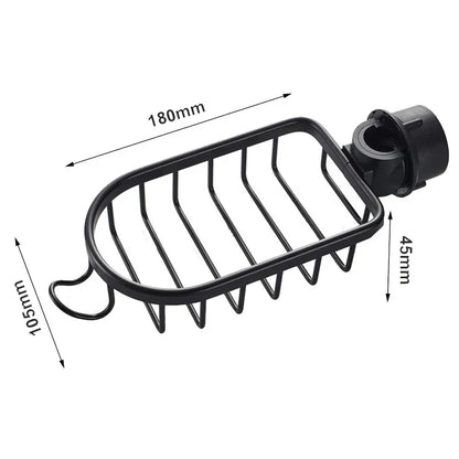 Adjustable Shower Caddy Bathroom and Kitchen Organizer by DecorBites™