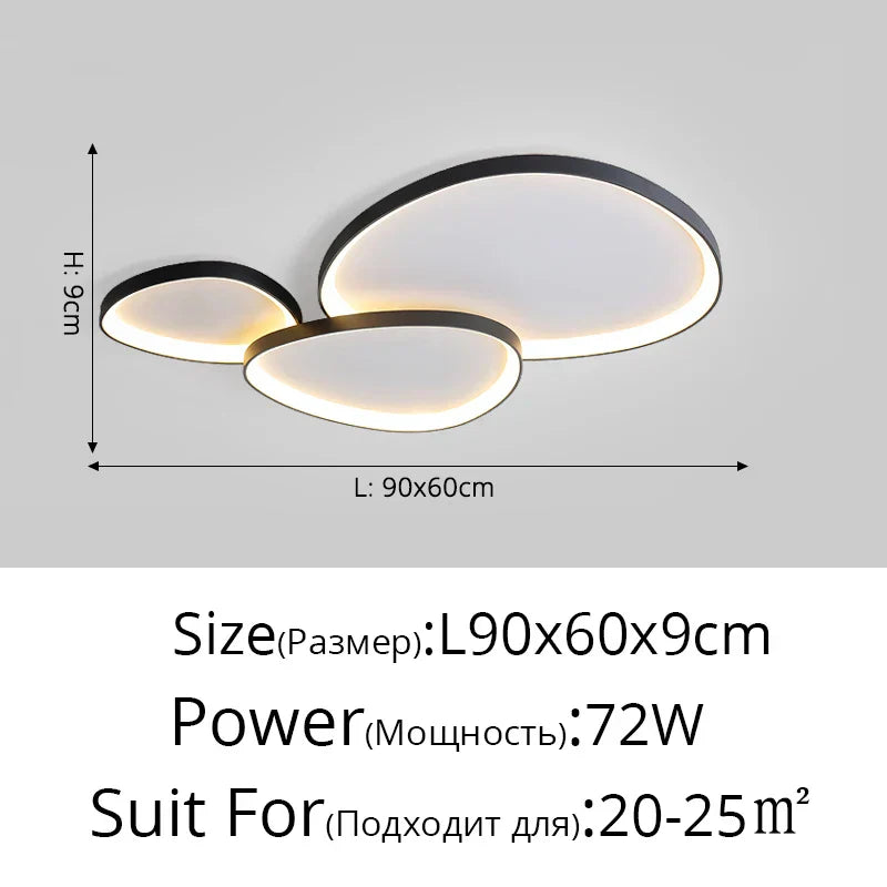 DecorBites™ LED Chandeliers for Home Indoor Lighting Fixture - Dero Collection