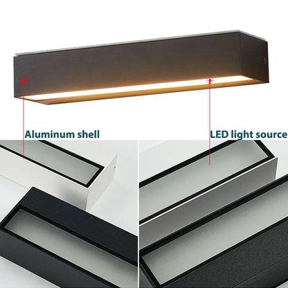 DecorBites™ Aluminum Outdoor Wall Sconces - Waterproof Exterior Light for House, Patio, Garage
