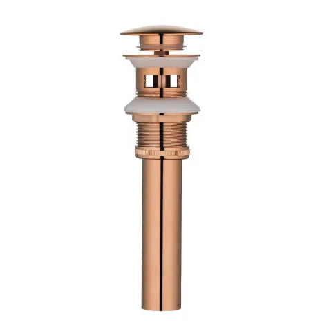 DecorBites™ Brass Bathroom Basin Faucet in Elegant Rose Gold Finish