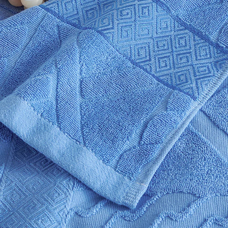 DecorBites™ Cotton Jacquard Towel Blanket for Adult Summer Air Conditioning, Sofa Cover