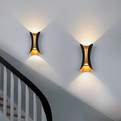 DecorBites™ LED Wall Lamp: Modern Nordic Style for Living Room, Bedroom, and Aisle Lighting
