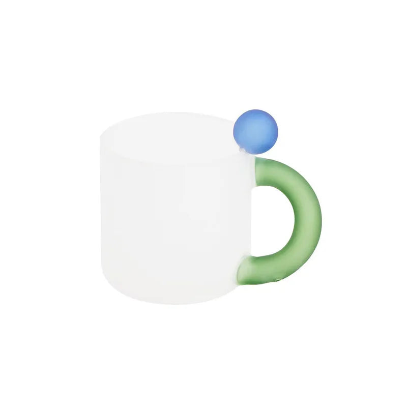 DecorBites™ Colorful Glass Mug Set 350ml