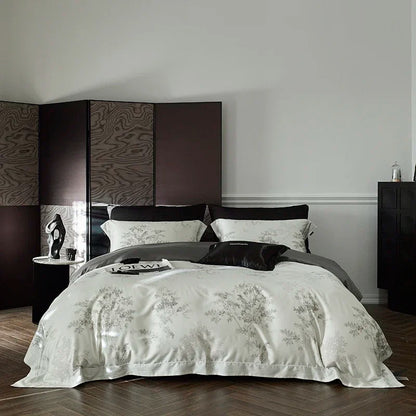 ™ Luxe 100s Egyptian Cotton Bedding Set: Sheet, Blanket, Cover, Pillowcase