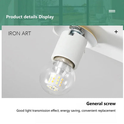 DecorBites™ Glass Ball LED Ceiling Wall Light - Nordic Modern Minimalist Design