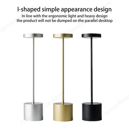 DecorBites™ LED Touch Dimming Table Lamp for Bar Living Room Reading