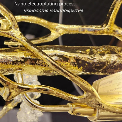 DecorBites™ Crystal Wall Lamp: High-End Nano Technology Luxury LED Lighting for Home Décor