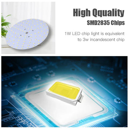 DecorBites™ LED Indoor UFO Round Ceiling Lamp Super Bright Living Room Lighting Bulbs