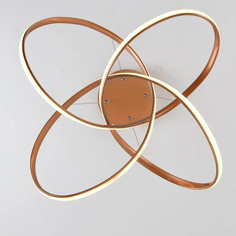 DecorBites™ Aluminum Line Pendant Light: Modern Creative Dining Room Ceiling Lamp