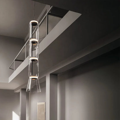 DecorBites™ Glass LED Pendant Light - Stylish and Modern Illumination for Various Spaces